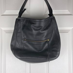 Cole Haan Black Bag Leather Hobo Bag